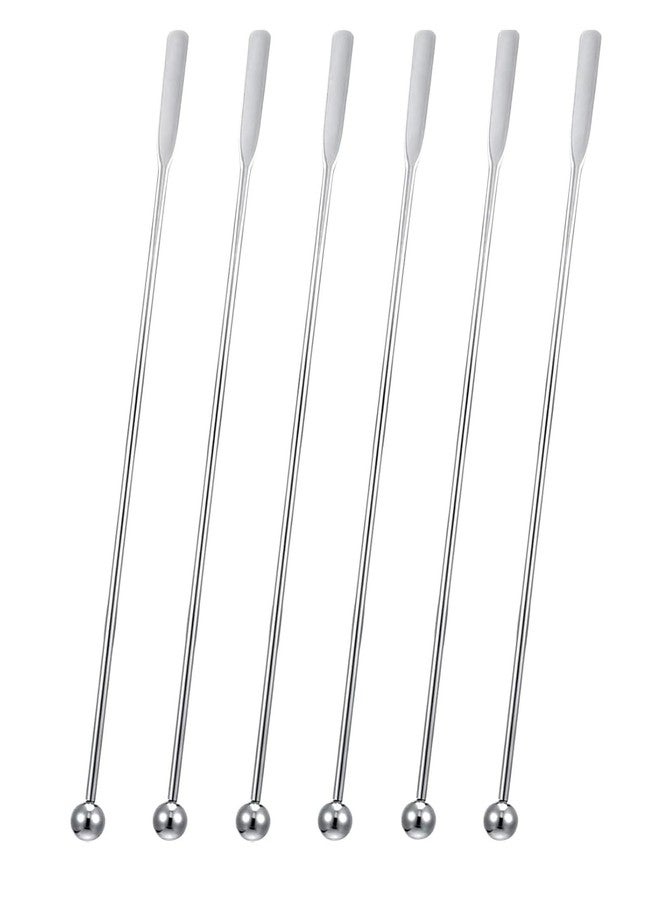 BdelrinQue 6 Pcs Coffee Stirrer Sticks,Stirrer for Drinks,Cocktail Stirrer for Mixed Drinks, Reusable Suitable for Home, Coffee and Beverage Decoration - Image 1